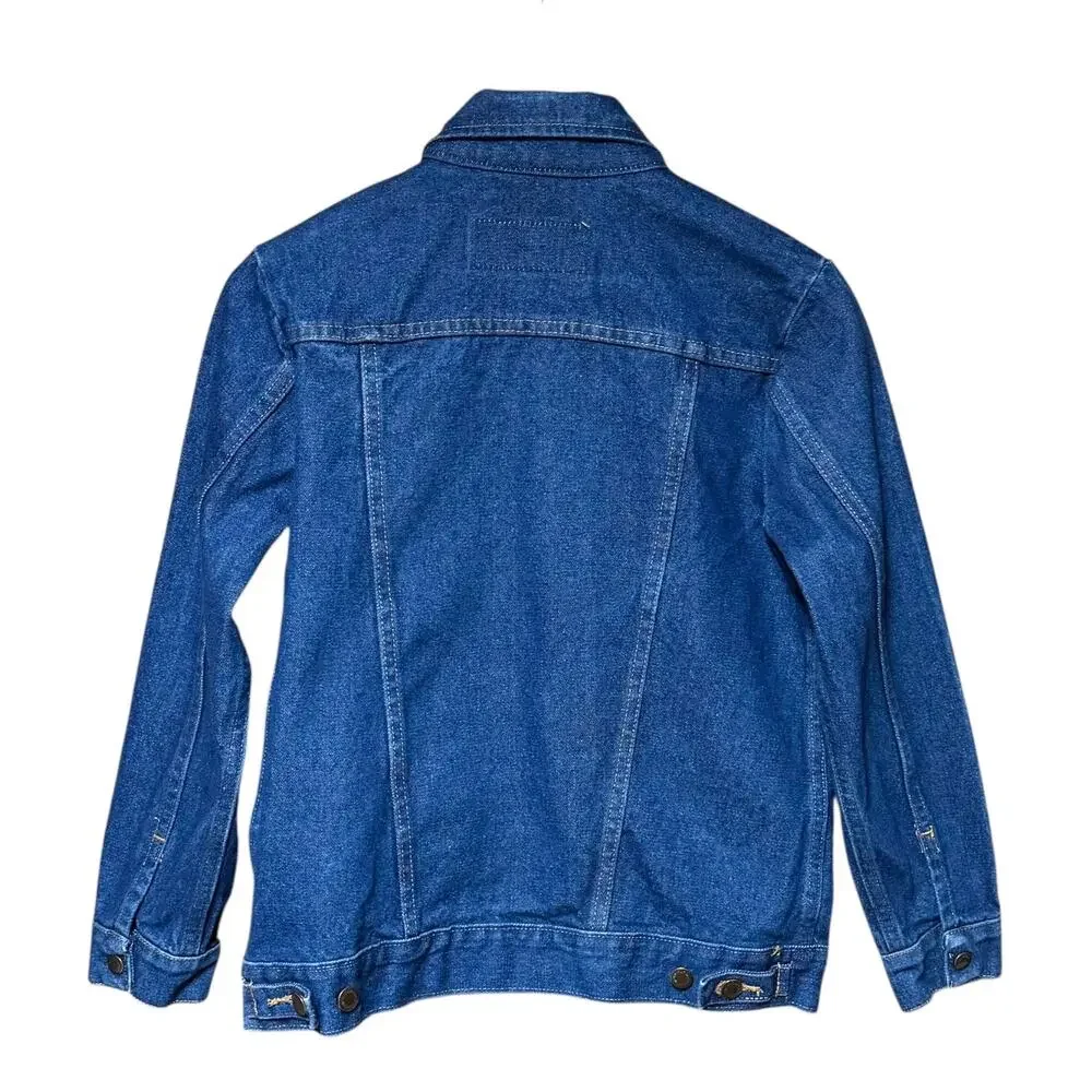 Wrangler Cowboy Cut Unlined Prewashed Denim Jacket 1084145PW Large